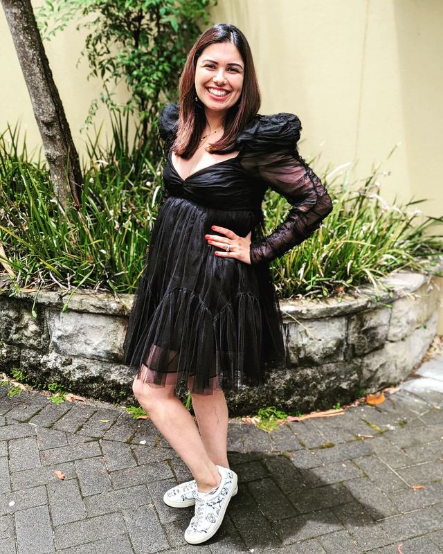 Zimmermann Black tulle party dress available to rent