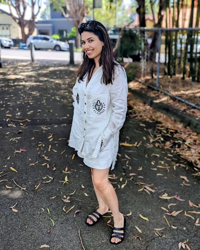 Sheike White shirt dress available to rent